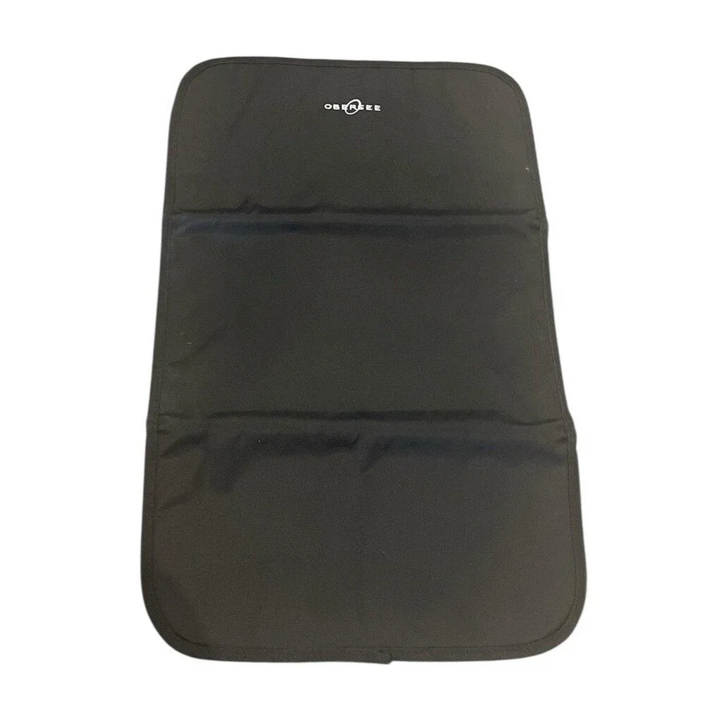 Obersee Black Diaper Bag Backpack With Changing Pad